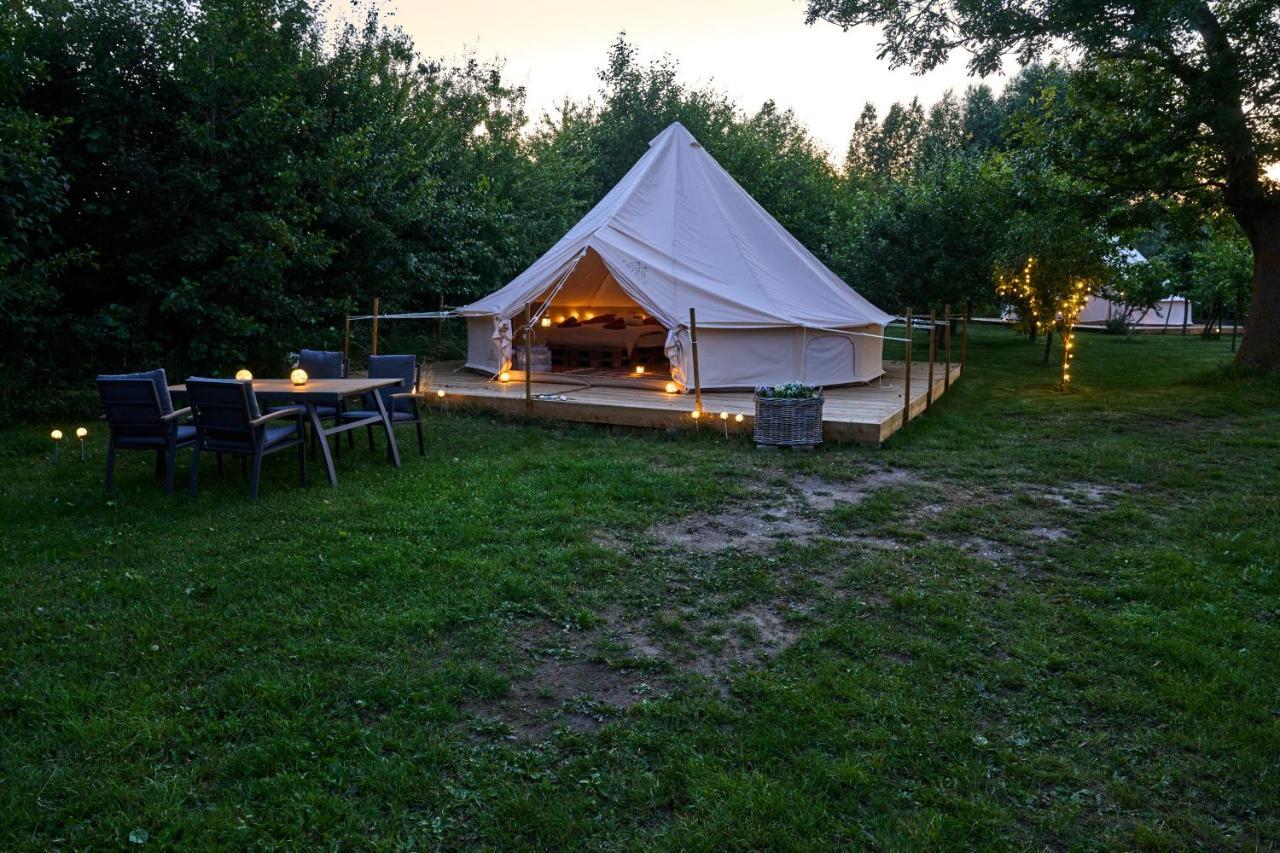 Hesselgaard Glamping Otel Dalby Dış mekan fotoğraf