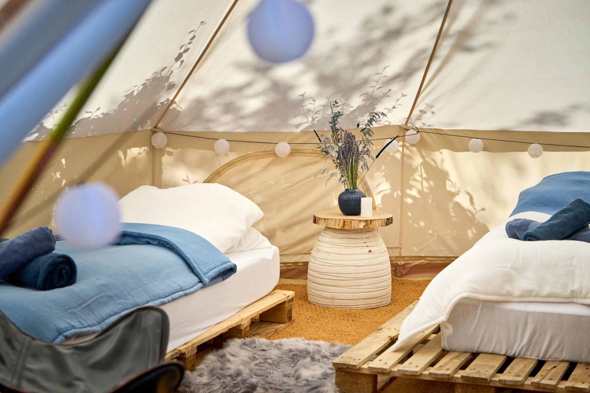 Hesselgaard Glamping Otel Dalby Dış mekan fotoğraf
