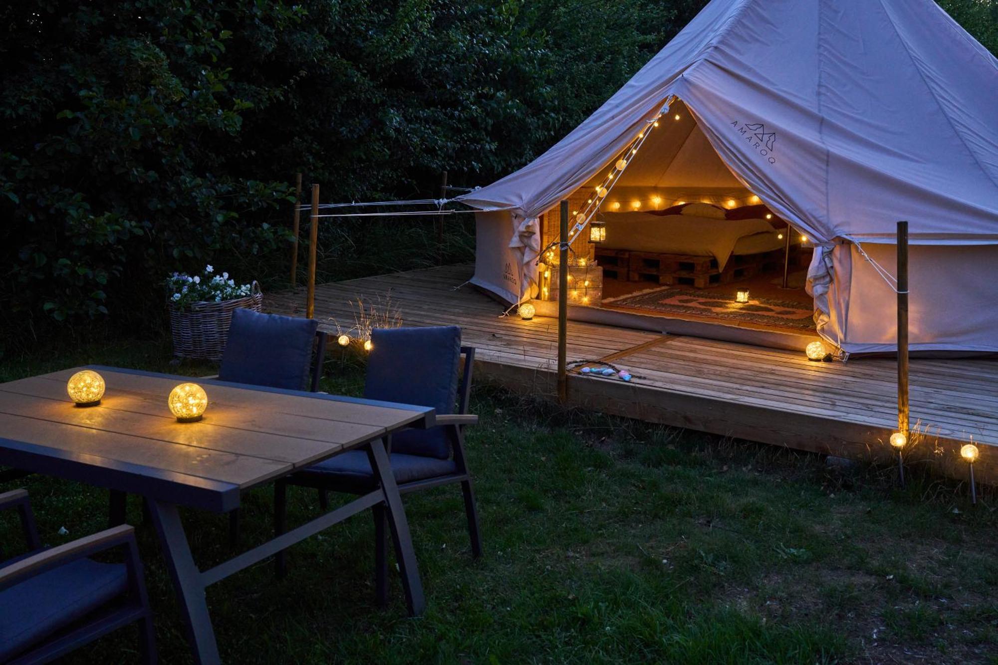 Hesselgaard Glamping Otel Dalby Dış mekan fotoğraf