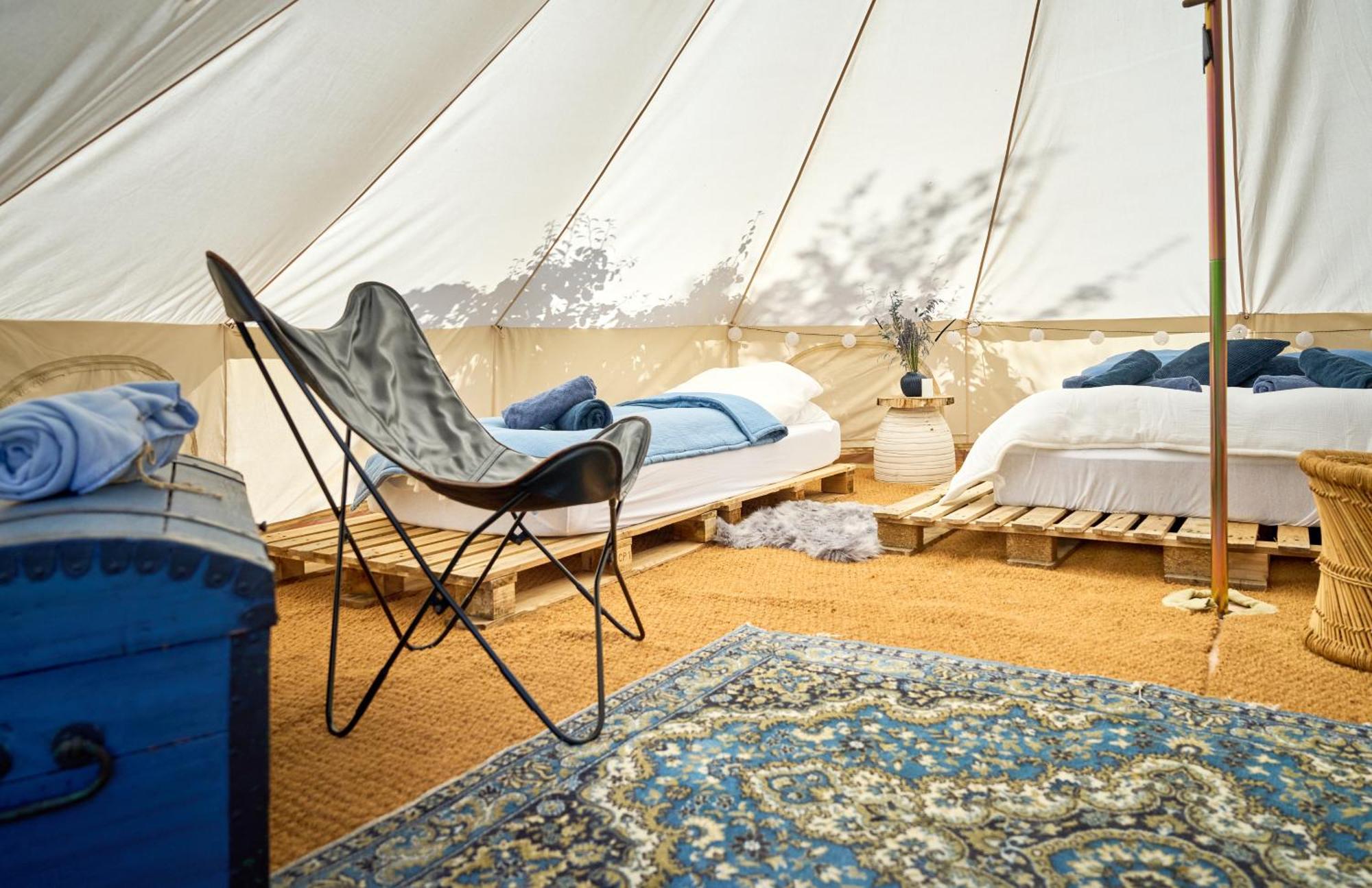 Hesselgaard Glamping Otel Dalby Dış mekan fotoğraf