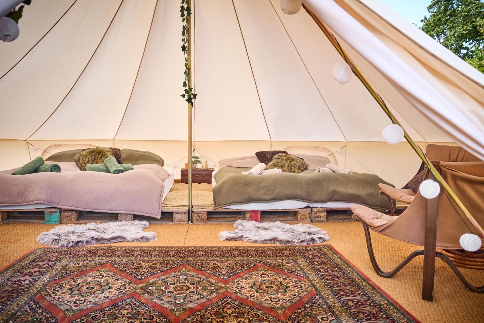 Hesselgaard Glamping Otel Dalby Dış mekan fotoğraf