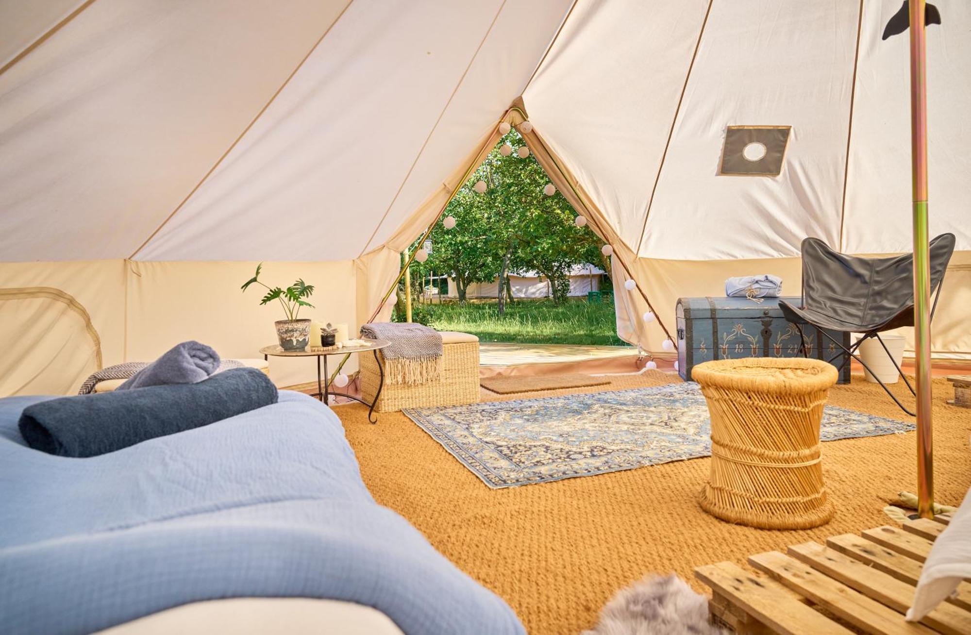 Hesselgaard Glamping Otel Dalby Dış mekan fotoğraf