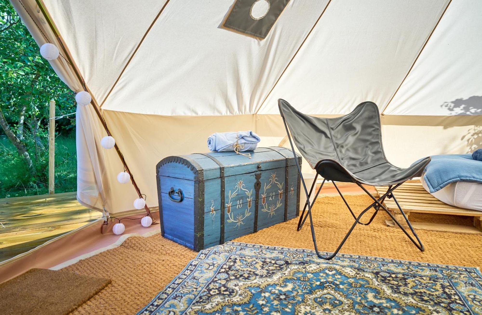 Hesselgaard Glamping Otel Dalby Dış mekan fotoğraf