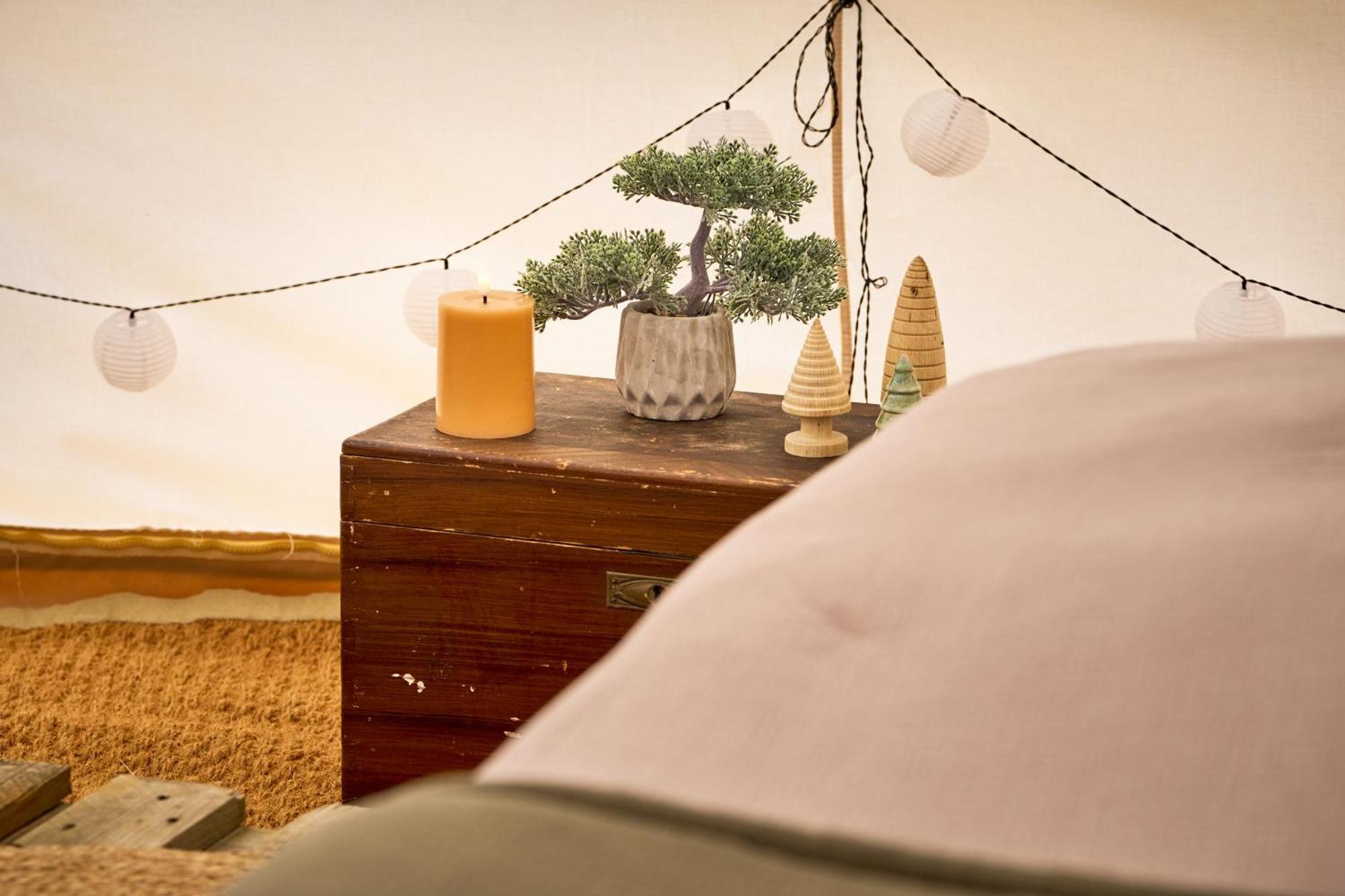 Hesselgaard Glamping Otel Dalby Dış mekan fotoğraf