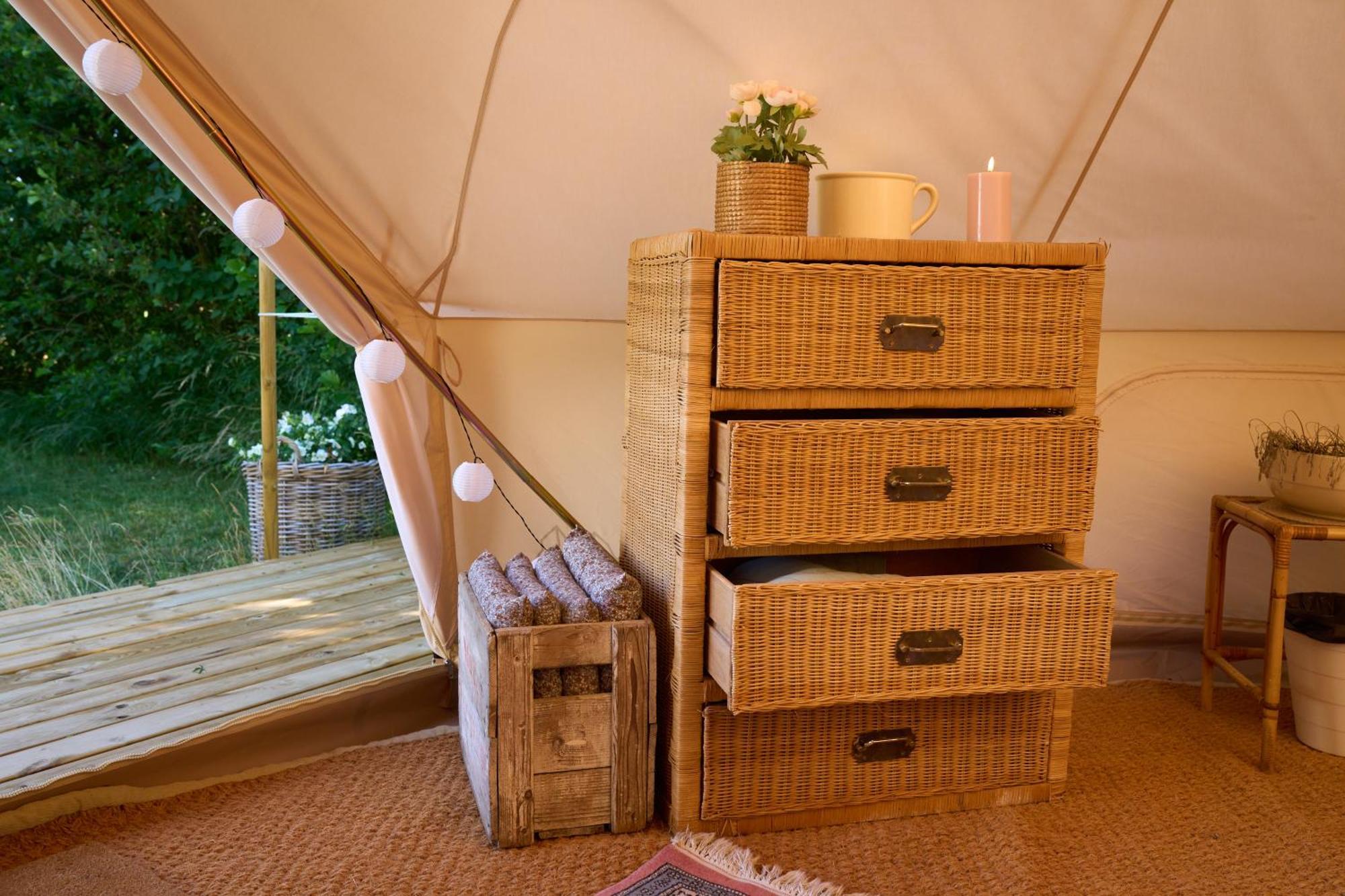 Hesselgaard Glamping Otel Dalby Dış mekan fotoğraf