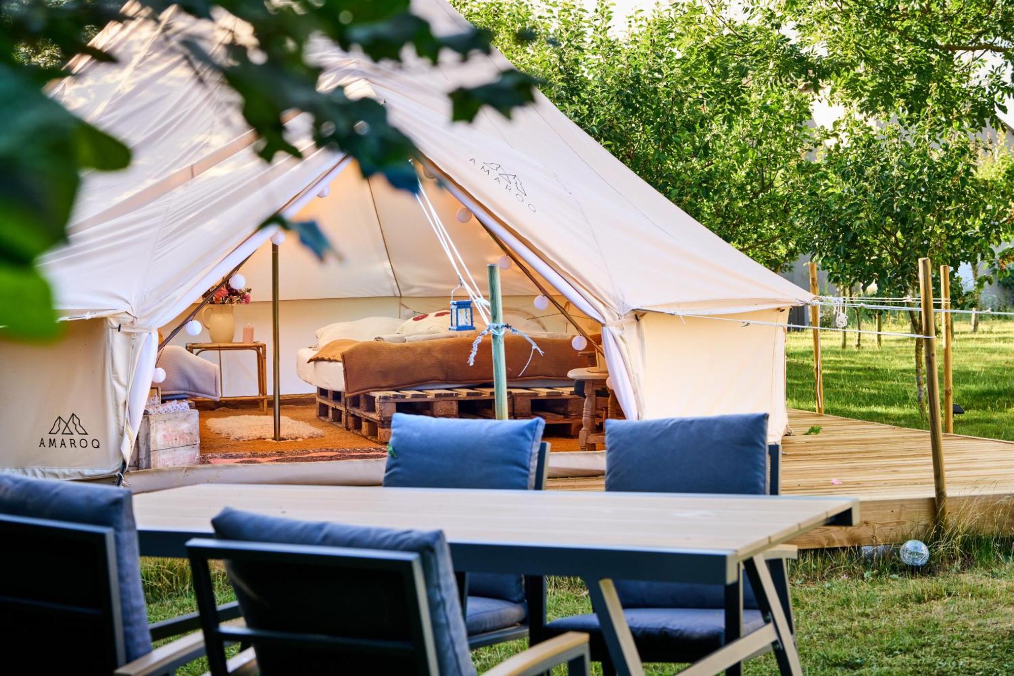 Hesselgaard Glamping Otel Dalby Dış mekan fotoğraf