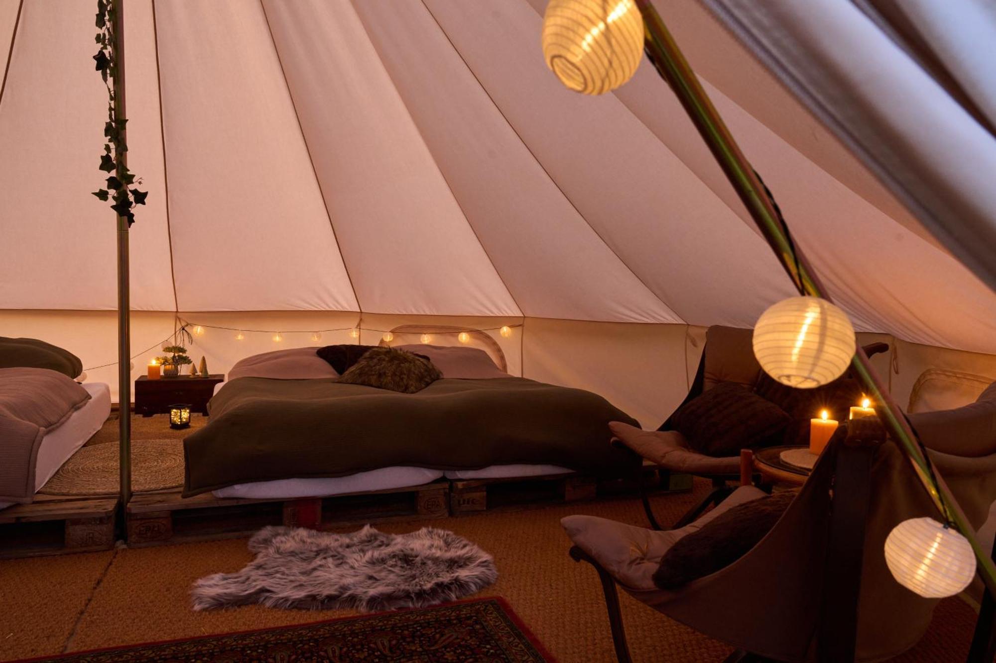 Hesselgaard Glamping Otel Dalby Dış mekan fotoğraf
