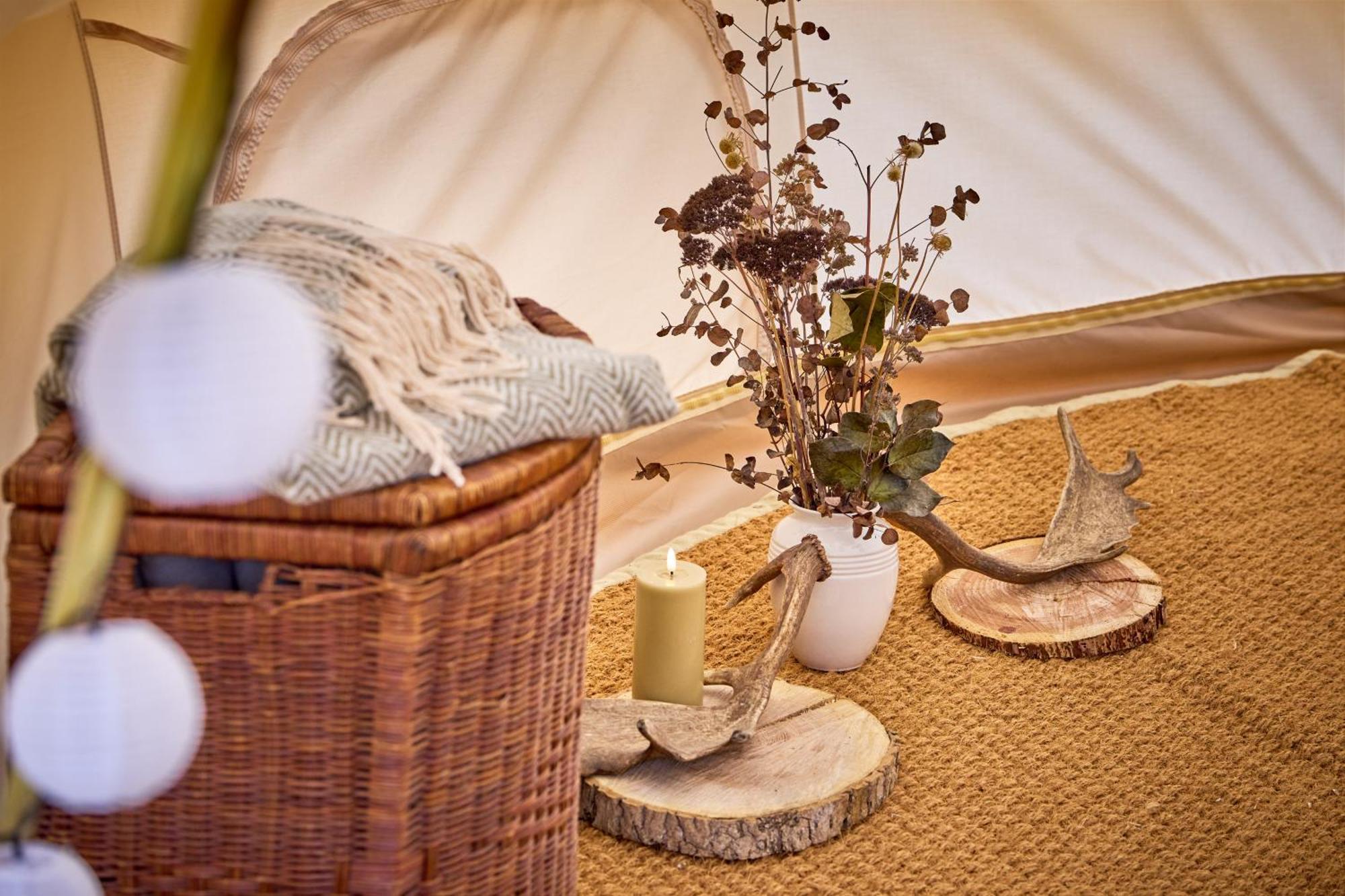 Hesselgaard Glamping Otel Dalby Dış mekan fotoğraf