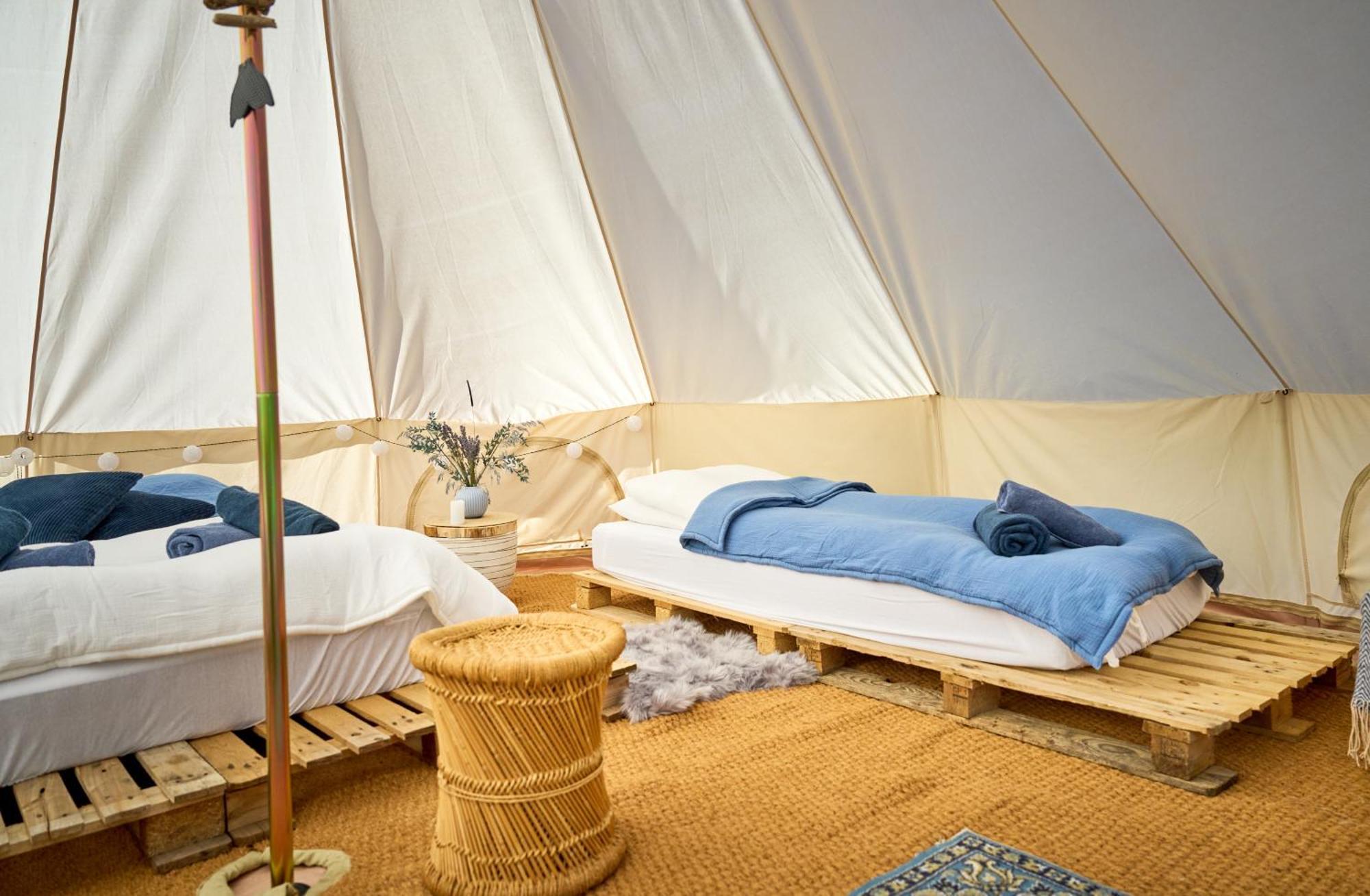 Hesselgaard Glamping Otel Dalby Dış mekan fotoğraf