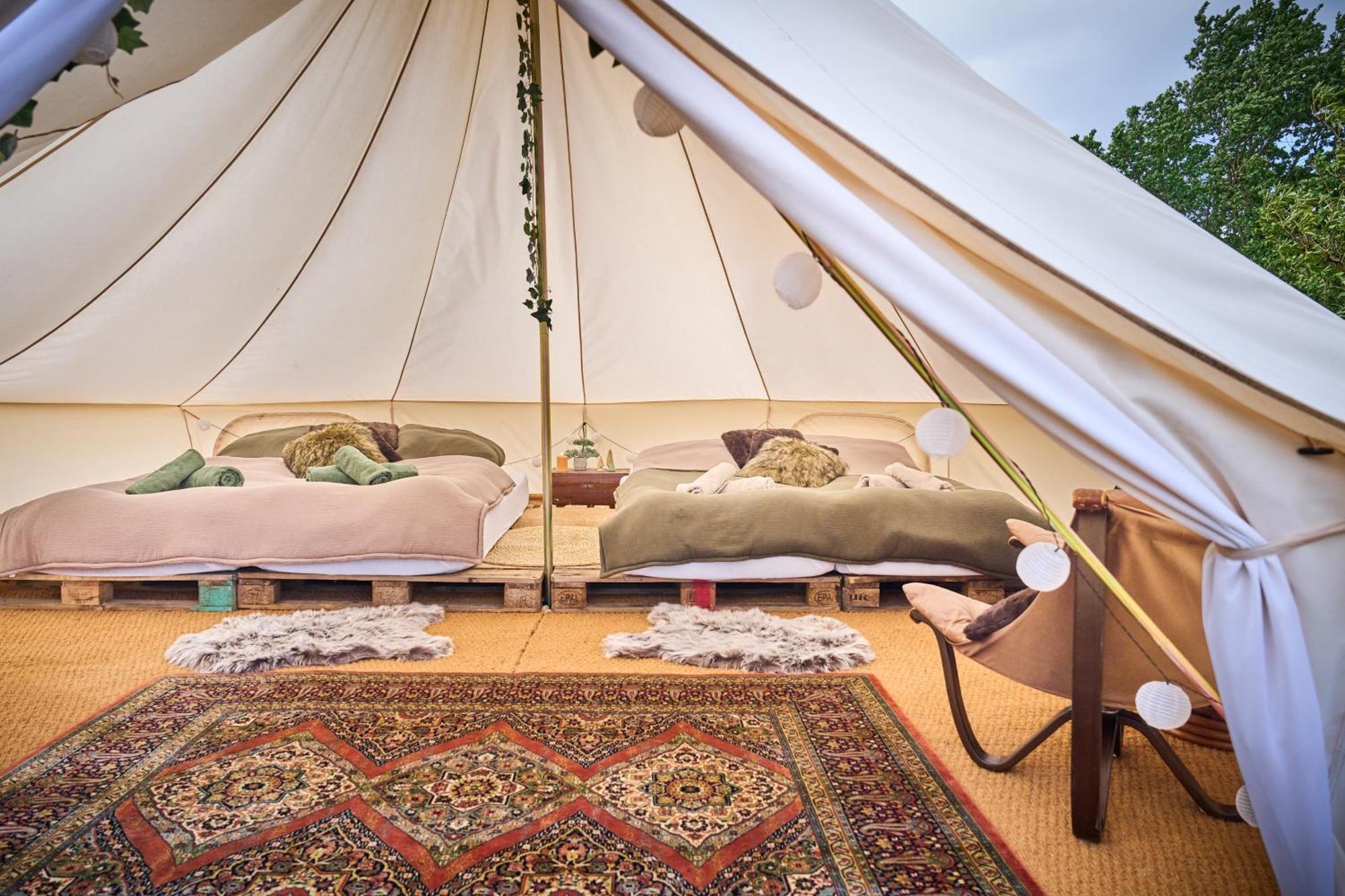 Hesselgaard Glamping Otel Dalby Dış mekan fotoğraf